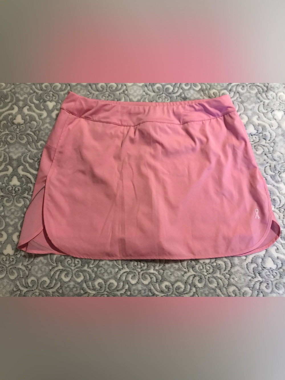 IZOD Performance PINK Breast Cancer Skort Size Large
